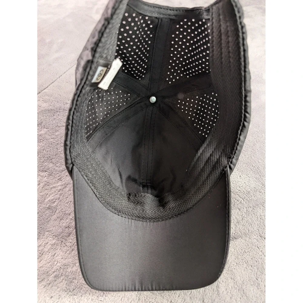 Toyota Black Perforated Performance Baseball Cap Adjustable Hat